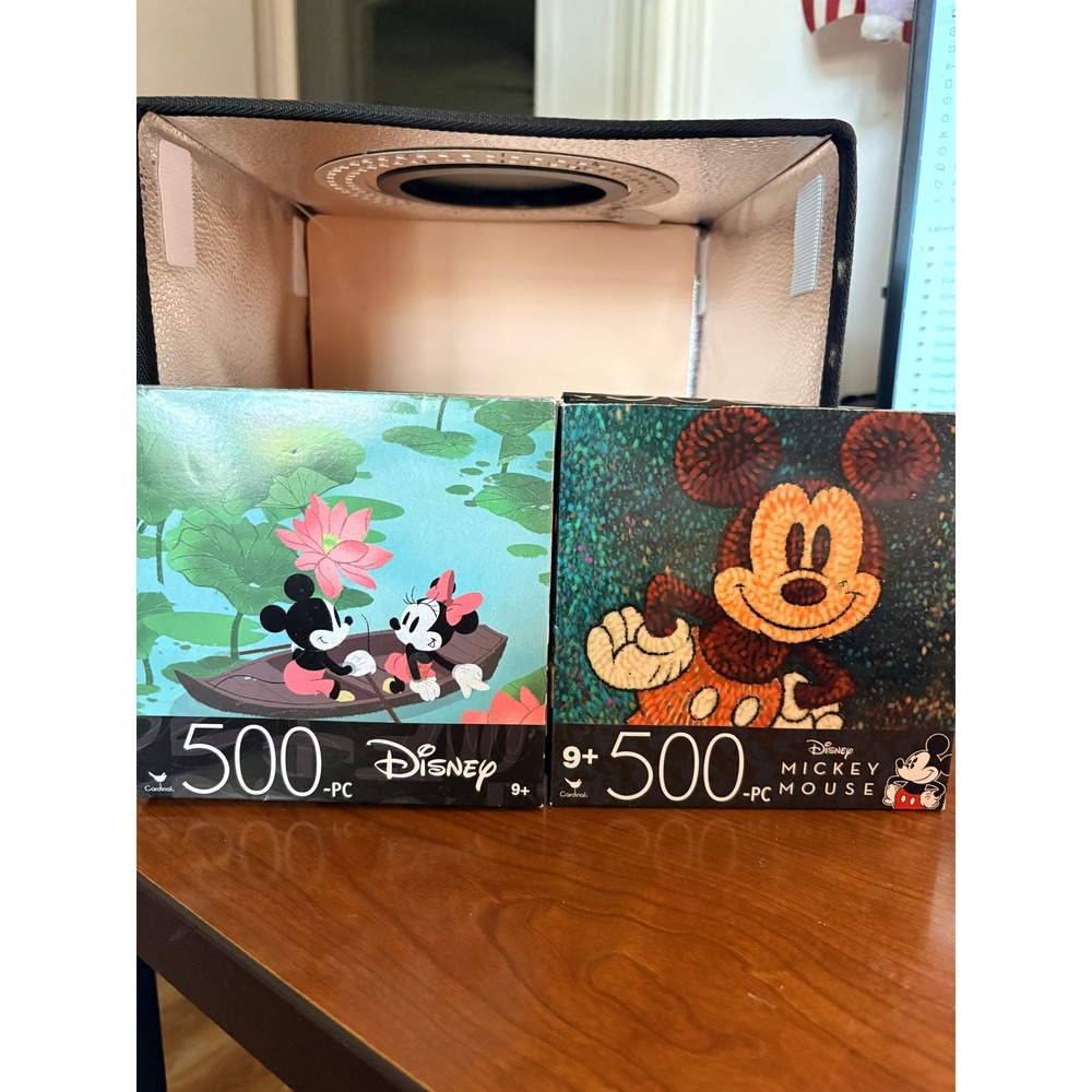 Disney Mickey Mouse, Mickey and Minnie Puzzles 500 pcs Each
